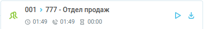 Мониторинг звонков изображение 63