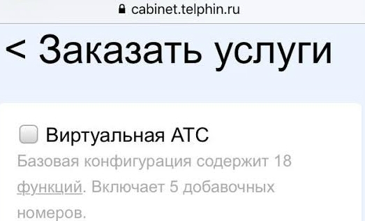 Телфин запустил мобильную версию личного кабинета изображение 2